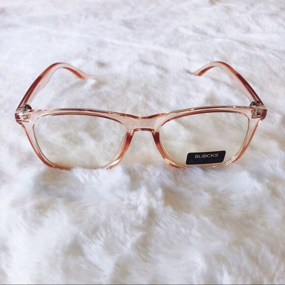 Nadia Pink Computer Blue Light Glasses - Picture 9 of 9